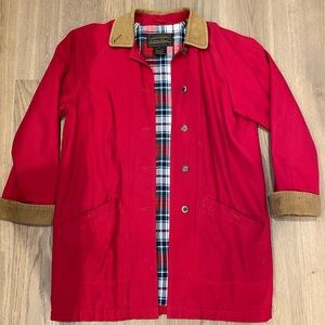 VINTAGE EDDIE BAUER Red Denim Coat
